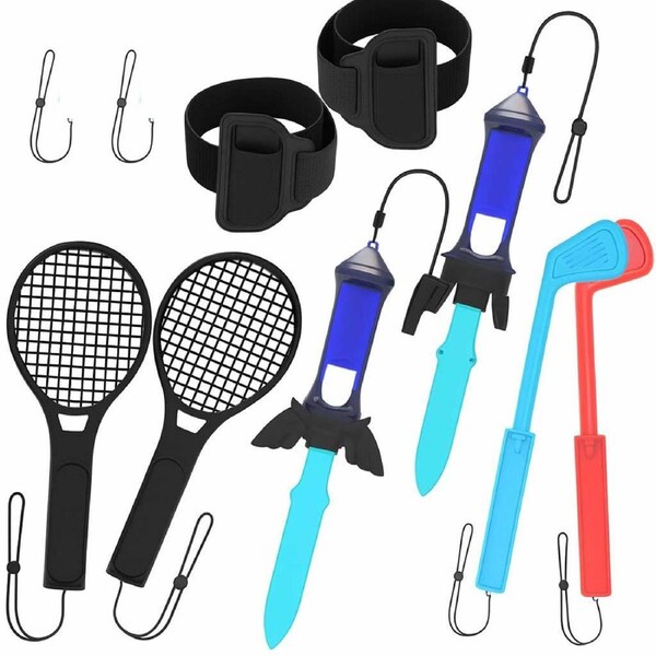 10-in-1 Accessories Bundle - Switch 2 Mega Sports Pack