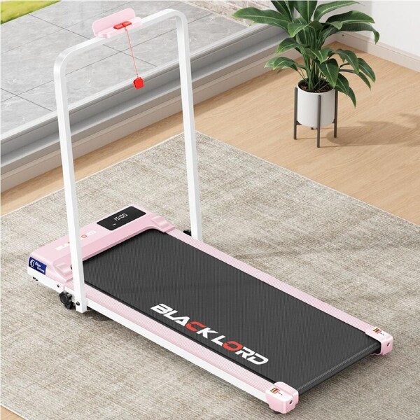 BLACK LORD Treadmill Electric Walking Pad Under Desk Home Gym Incline Fitness