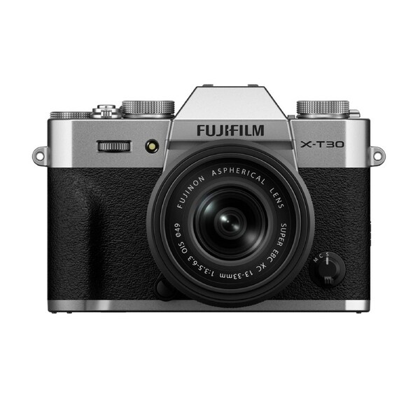 FUJIFILM X-T30 III with XC 13-33mm f/3.5-6.3 Lens (Silver)