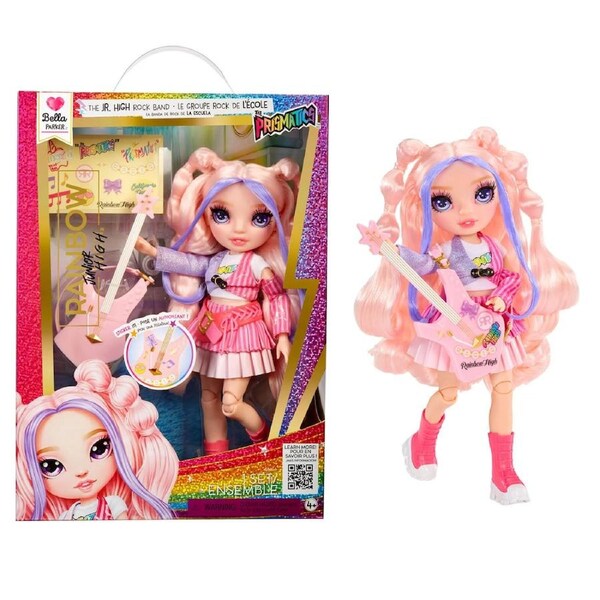 Rainbow High Junior High Rock Band Bella Parker Fashion Doll