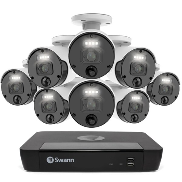 8 Camera 8 Channel 4K Master-Series NVR Security System