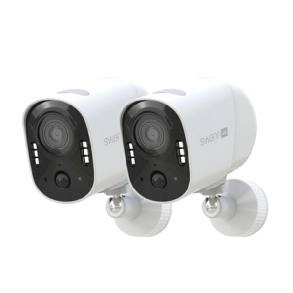 Xtreem4K Wireless Security Camera 2 Pack with 2-Way Talk, Siren & Heat + Motion Detection