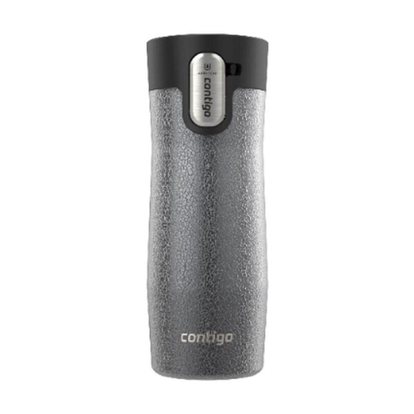 Contigo West Loop Metal Vacuum Travel Mug w/Auto Seal Lid 473ml Crystal Sake
