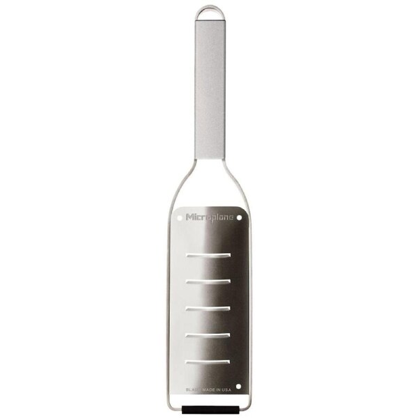 Microplane Professional Grade Large Shaving Grater Stainless Steel Silver