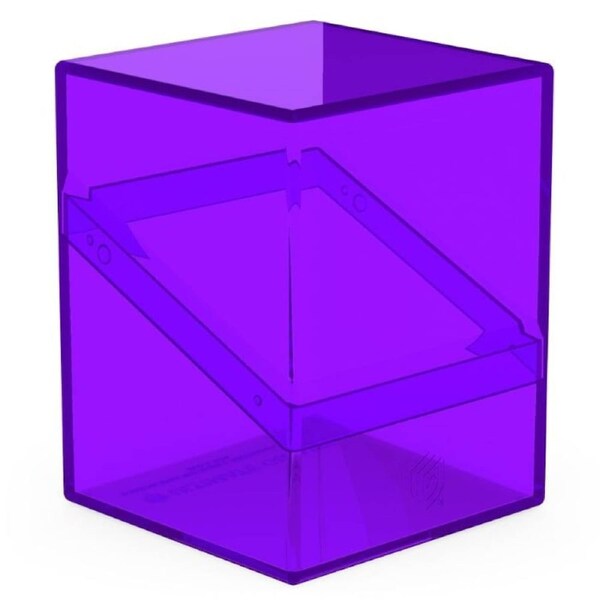 Ultimate Guard Boulder 100+ Clear Deck Case (Amethyst)