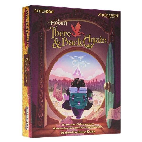 The Hobbit There and Back Again Dice Game