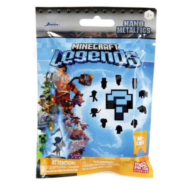 Minecraft Legends Nano Metalfig Mystery Figure Blind Bag