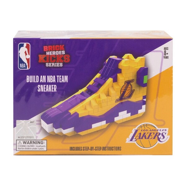 NBA Brick Heroes Kicks Series Build An NBA Team Sneaker Los Angeles ...