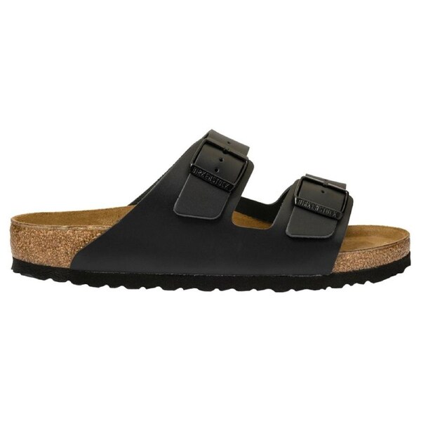 Birkenstock Unisex Arizona Birko-Flor Regular Fit Sandals Black EU42