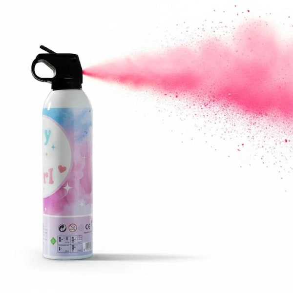 Pink Gender Reveal Powder Blaster 250g