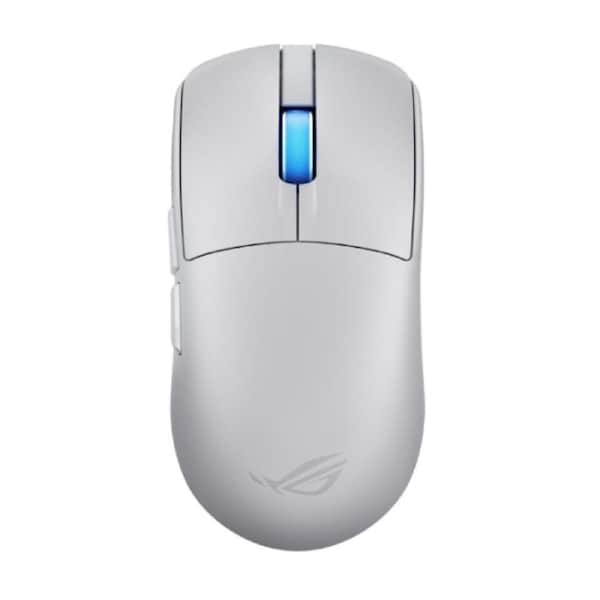 ASUS ROG Harpe II Ace WHITE Gaming Mouse 48g, 42,000-dpi ROG AimPoint Pro Optical Sensor , ROG Optical Micro Switches