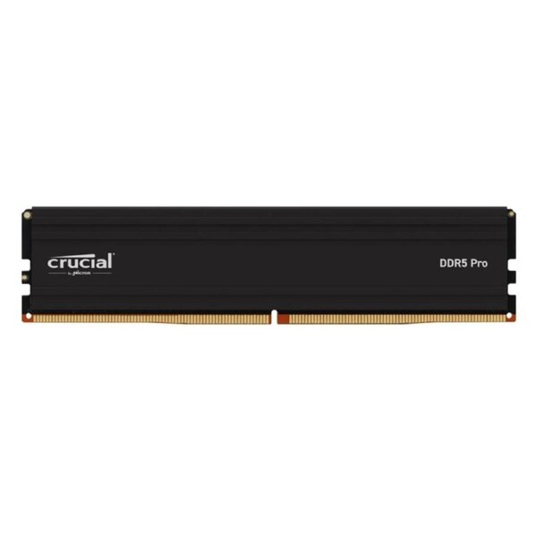 Crucial Pro 48GB (1x48GB) DDR5 UDIMM 5600MHz CL46 Black Heat Spreader Support Intel XMP AMD Ryzen Desktop PC Gaming Memory