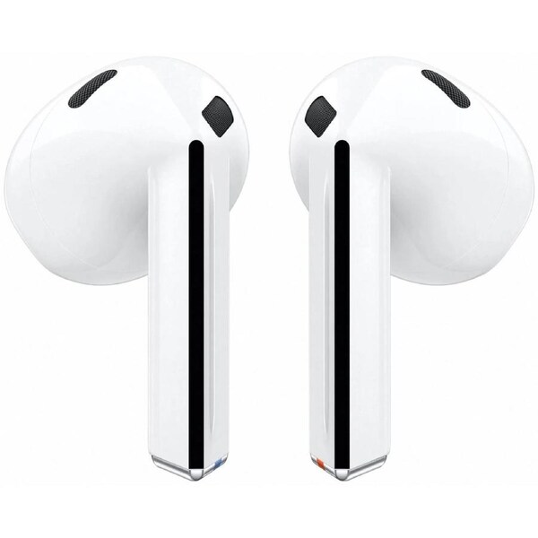 Samsung Galaxy Buds3 - White(SM-R530NZWAASA),Active Noise Cancellation,Ergonomic Design,Bluetooth v5.4,IP57,48mAh,1 Year Warranty