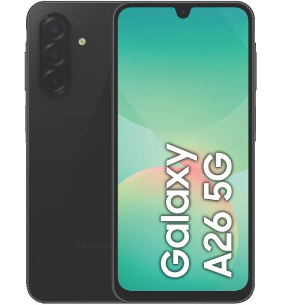 Samsung Galaxy A26 5G 128GB - Black *AU STOCK*, 6.7', Full HD+, 90Hz, 6GB/128GB, 50MP/13MP, Single SIM, 5000mAh, 2 Years Warranty