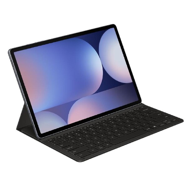 Samsung Book Cover Keyboard Slim for Galaxy Tab S10+ / Tab S9+ / Tab S9 FE+, Black(EF-DX820UBEGWW) ,Slim and lightweight, AI Key