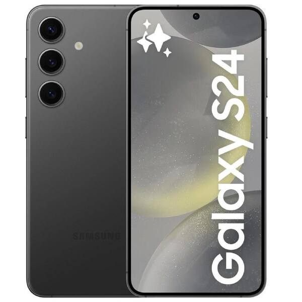Samsung Galaxy S24 5G 256GB - Onyx Black *AU STOCK*, 6.2', Full HD+, 120Hz, 8GB/256GB, 50MP/12MP, Single+ eSIM, AI, 4000mAh, 2 Years Warranty