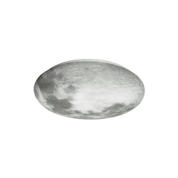 Luna Moon Tri Colour Dimmable Flush Mount LED Ceiling Light - Small