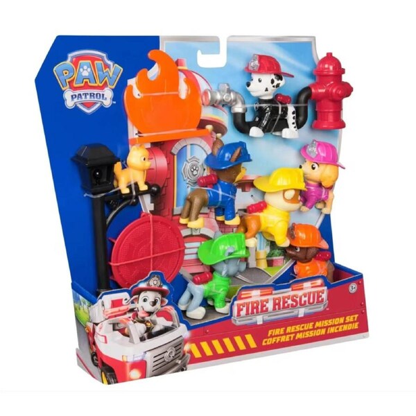 PAW Patrol Fire Rescue Mission Set