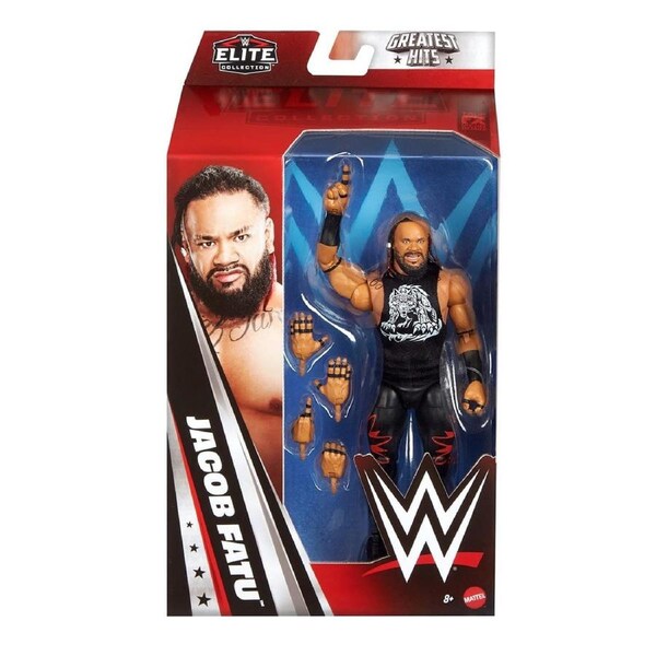WWE Elite Collection Greatest Hits Series 9 Jacob Fatu Action Figure