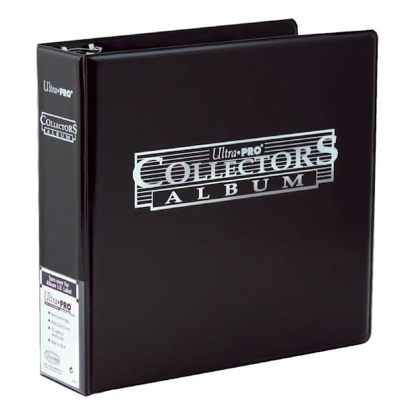 Ultra Pro 3 inch Collectors Album (Black)
