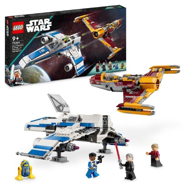 LEGO Star Wars Ahsoka New Republic E-Wing vs. Shin Hati’s Starfighter 75364