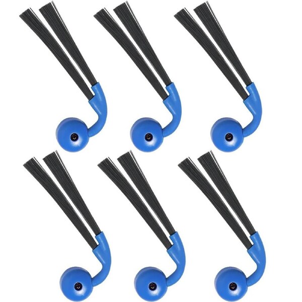 6 Side Brush for Ecovacs Deebot X11 OmniCyclone & X11 PRO OMNI - Anti-Tangle Design