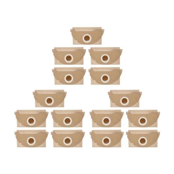 3x 5pc CleanUp Vacuum Cleaner Bags Dust CU200 For Karcher A2004 Replacement