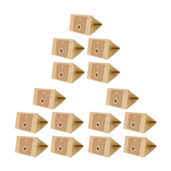 3x 5pc CleanUp Vacuum Cleaner Bags Paper Fits Electrolux Eureka Euroclean Volta