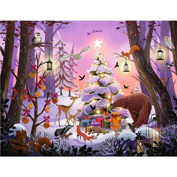 Ravensburger - Christmas In The Woods Puzzle 2000pc