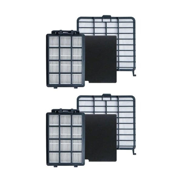 2PK CleanUp Replacement Filter Set Allergen For Sauber & Hoover Bagged Vacuums