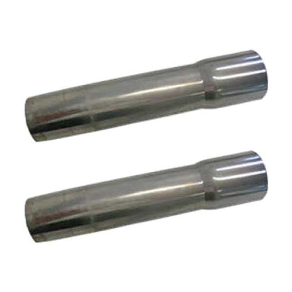 2PK Universal Vacuum Cleaner Rod Adaptor Tool 32mm To 35mm Chrome Connector