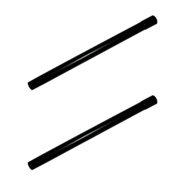 2PK Universal 32mm Extenson Rod Extension Tube Lightweight Black Aluminium