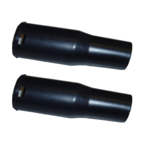 2PK Universal Vacuum Cleaner Rod Adaptor Tool 32mm To 35mm Black Connector
