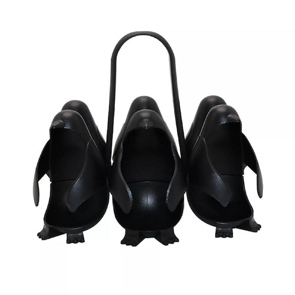 Penguin Shape Egg Holder Boil Cooker Can Hold Up To 6 Eggs Compatible Egguins