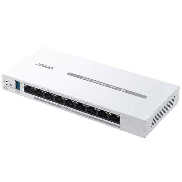 Asus Gigabit 8 Port PoE+ VPN Router (EBG19P)