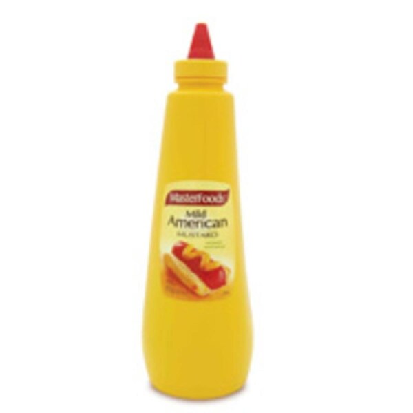Masterfoods Sauce Mustard American Squeeze 920ml x 1