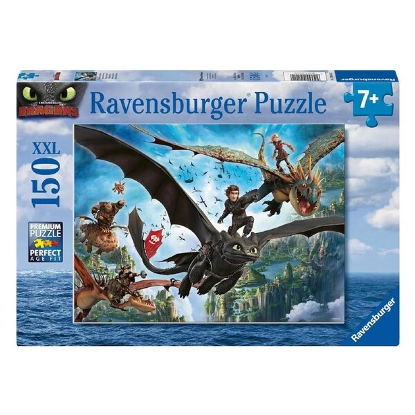 Ravensburger Dragons New Movie Puzzle 150 Piece Jigsaw