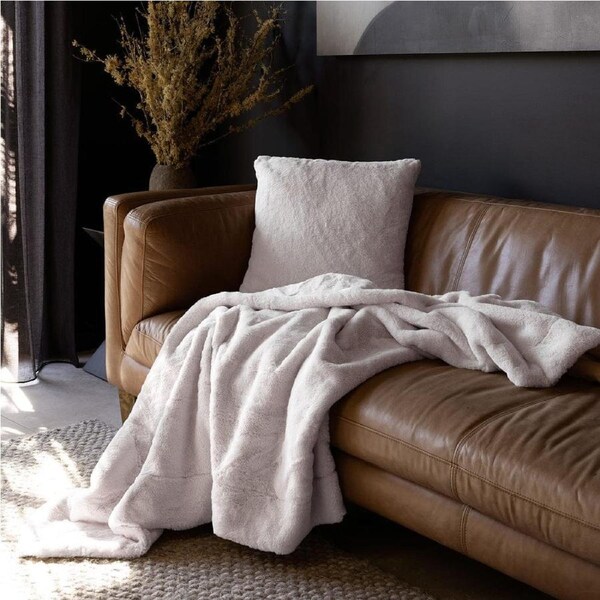 Bambury - Frida Square Cushion Snow