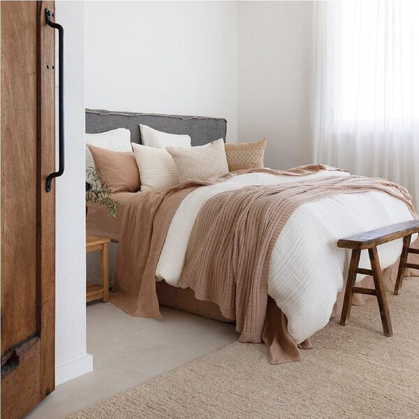 Bambury - Marion Square Cushion Latte