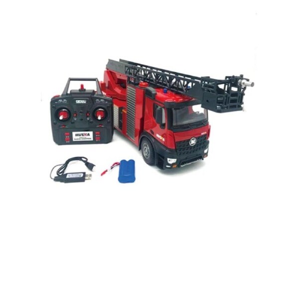 Huina 1562 Remote Controlled RC 1/14 2.4Ghz Fire Truck with Ladder
