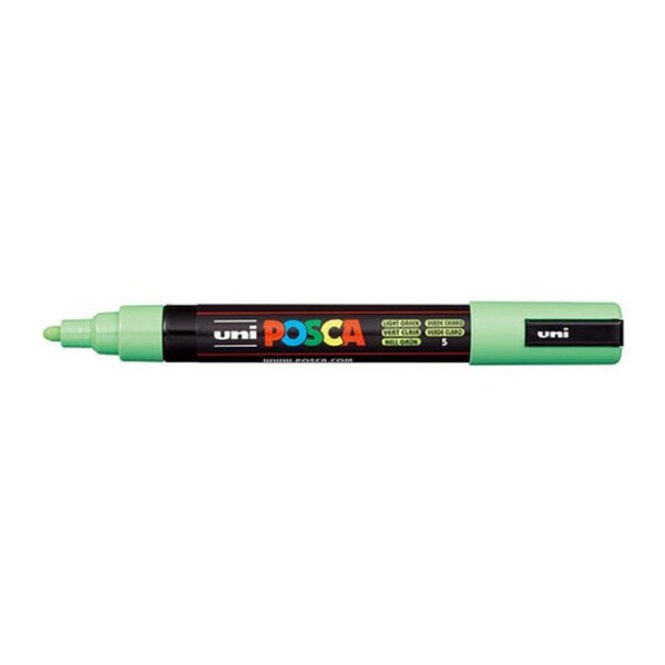 Posca PC-5M Med Blt Light Grn
