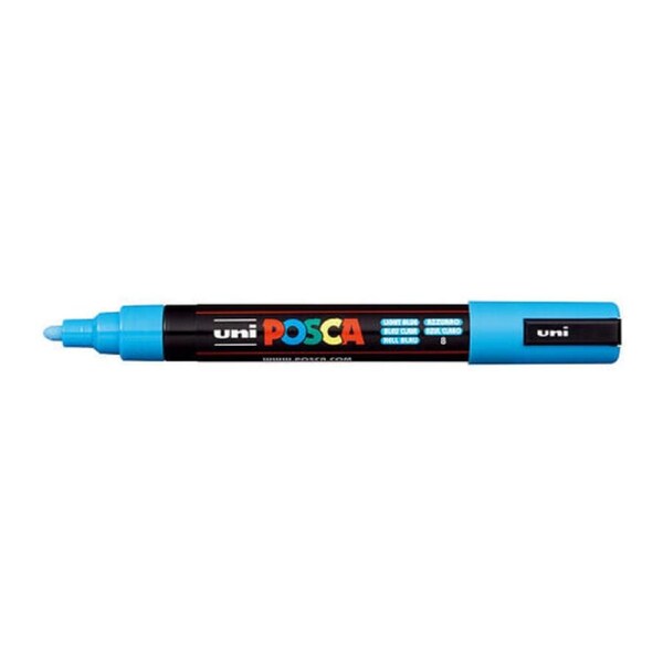 Posca PC-5M Med Blt Light Blu