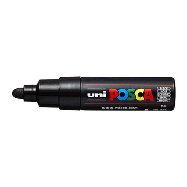 Posca PC-7M Bold Bullet Black