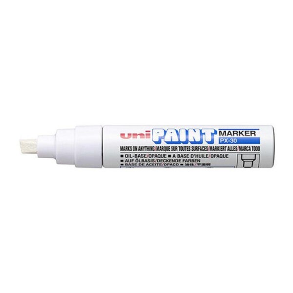 Uni Pnt Mrk Bold Chis Px30 Wht