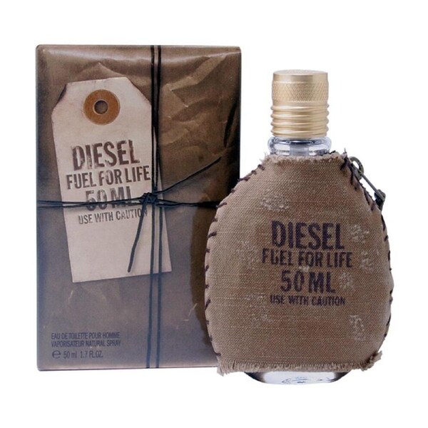 Diesel Fuel For Life Homme Mens Fragrance EDT Eau De Toilette Spray Bottle 50mL