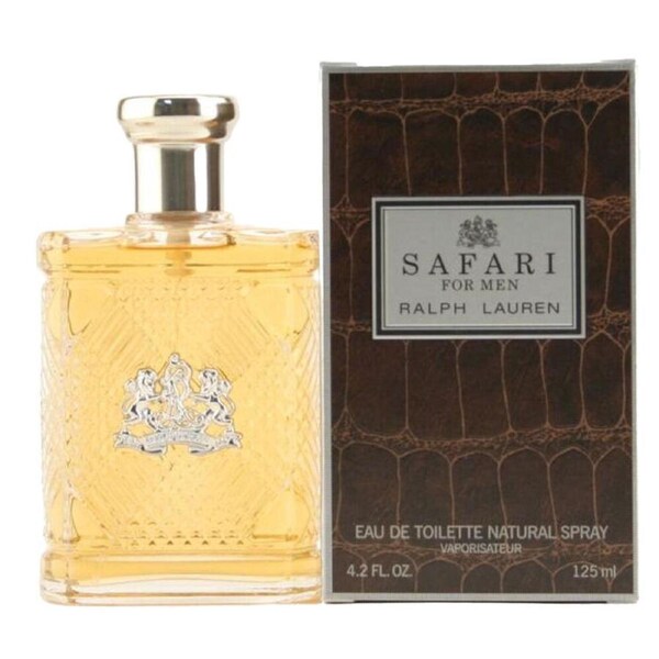 Ralph Lauren Safari Mens Fragrance EDT Eau De Toilette Spray Bottle 125mL