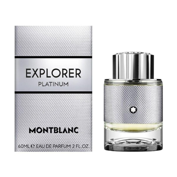 Mont Blanc Explorer Platinum Mens Fragrance EDP Eau De Parfum Spray Bottle 60mL