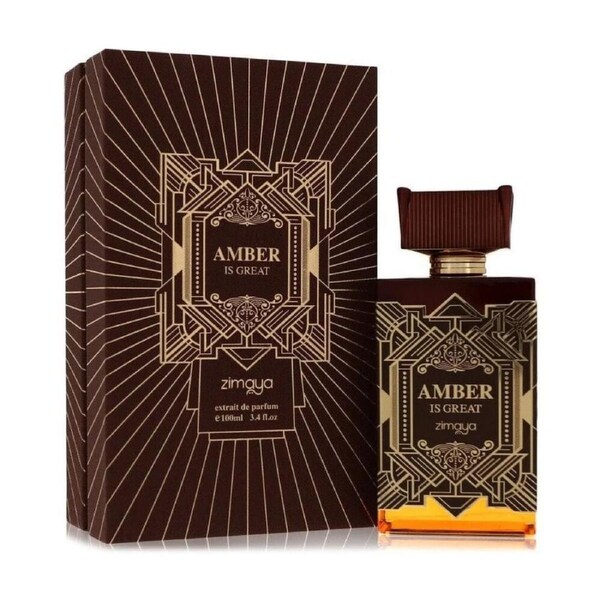 Zimaya Amber is Great Extrait De Parfum Unisex Fragrance 100mL
