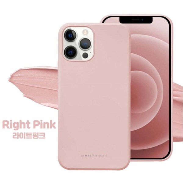 Roar Soft TPU [Space] Case, iPhone 12 / 12 Pro-Pink