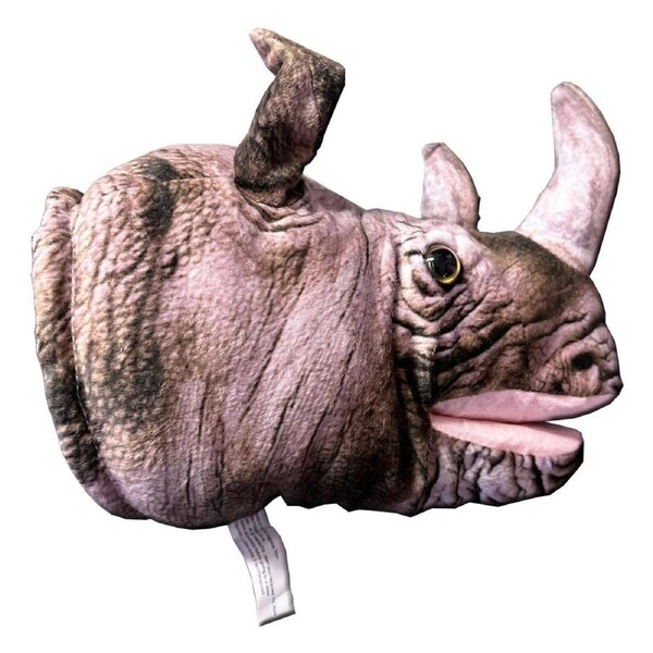 Huggable Toys Hand Puppet Rhino Ronaldo, hrhi-Ron-HP